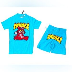 2 piece savage kids set Sz various